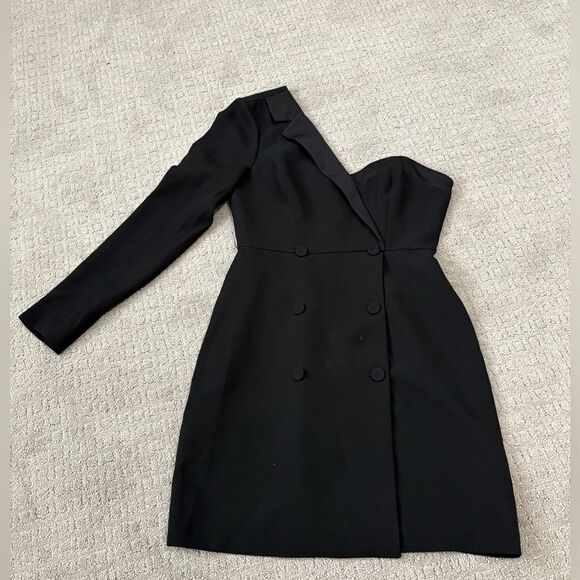 BCBGMaxAzria Eva Tuxedo Mini Dress - Picture 11 of 15